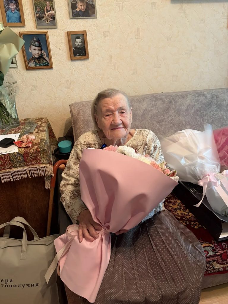 В Уфе чествовали участника Великой Отечественной войны Нину Трофимовну Климович